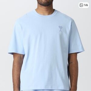 AMI Paris Sky Shirt, Size L